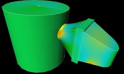 Velocity distribution [m/s]