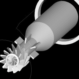 Geometry of fuel and air swirl generators